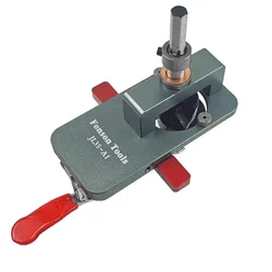 26/35mm Hinge Boring Jig Woodworking Hole Drilling Guide Locator with Fixture Aluminum Hole Opener Template Door Cabinets Tools