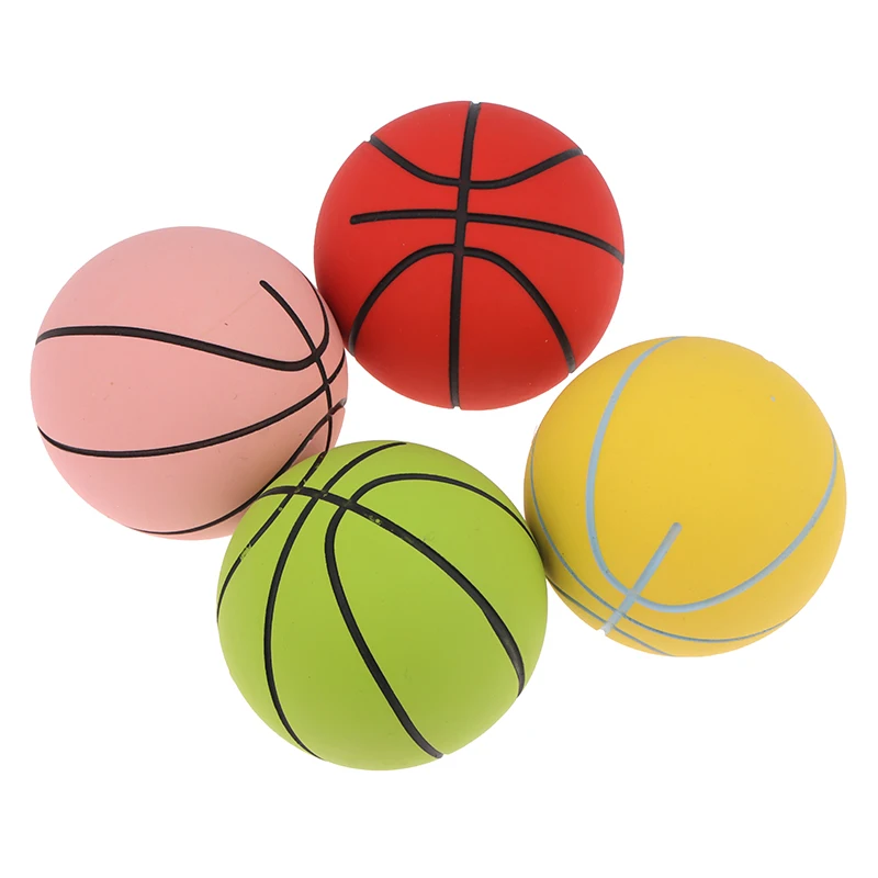 6 سنتيمتر عالية المرونة كرة سلة مطاطية صغيرة كرة القدم الضغط جوفاء كرة مرنة لعبة أطفال الرياضة في الهواء الطلق نطاط الكرة