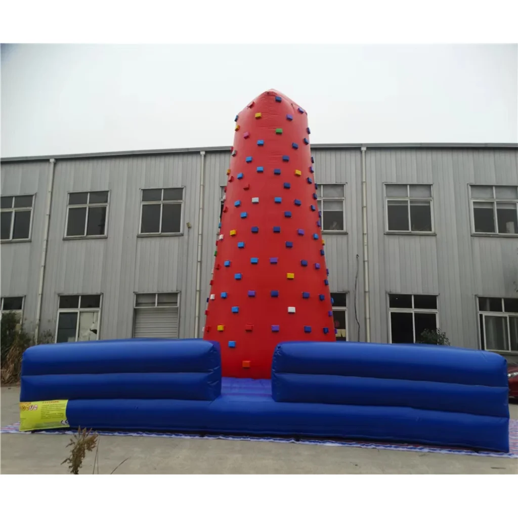 PVC commercial games inflatable climbing wall Inflatable Tower Climbing Mountain