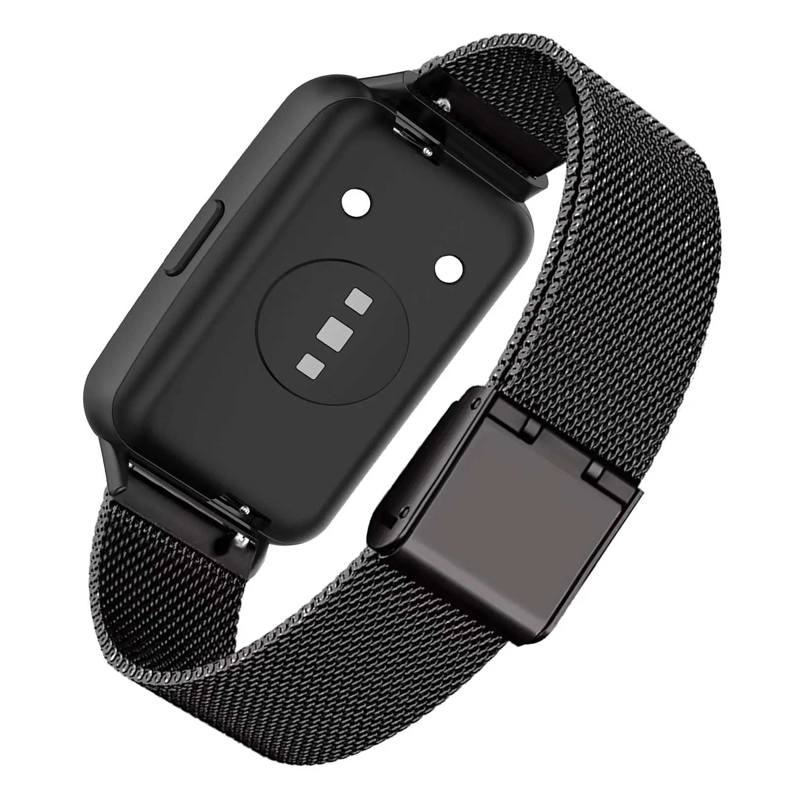 

Metal Bands for Huawei Band 8/9/10 Band, Stainless Steel Mesh Breathable Strap