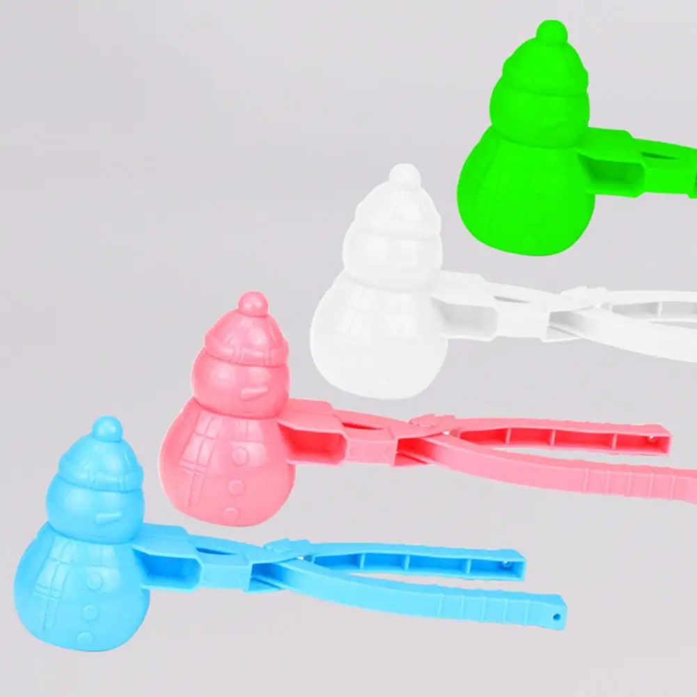 1/4 SZT. Forma do ryżu w kształcie kaczki DIY Forma do śnieżek z uchwytem Zabawki zimowe na zewnątrz Śliczne kształtki zwierząt dla dzieci i dorosłych