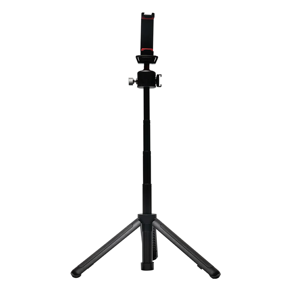 HL-VL01 Mini Tripod Stand with Universal Phone Holder with Cold Shoe for iPhone Android DSLR Camera Smartphone Vlog Tripod ﻿