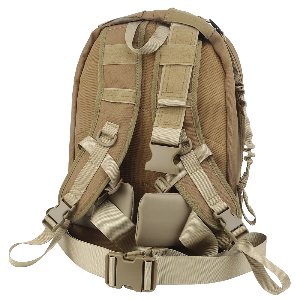 Tactifans Dual-Purpose Backpack Vest Concealed Armor Rapid Response Laser Cut Molle Webbing Tactical Hunting Accessories