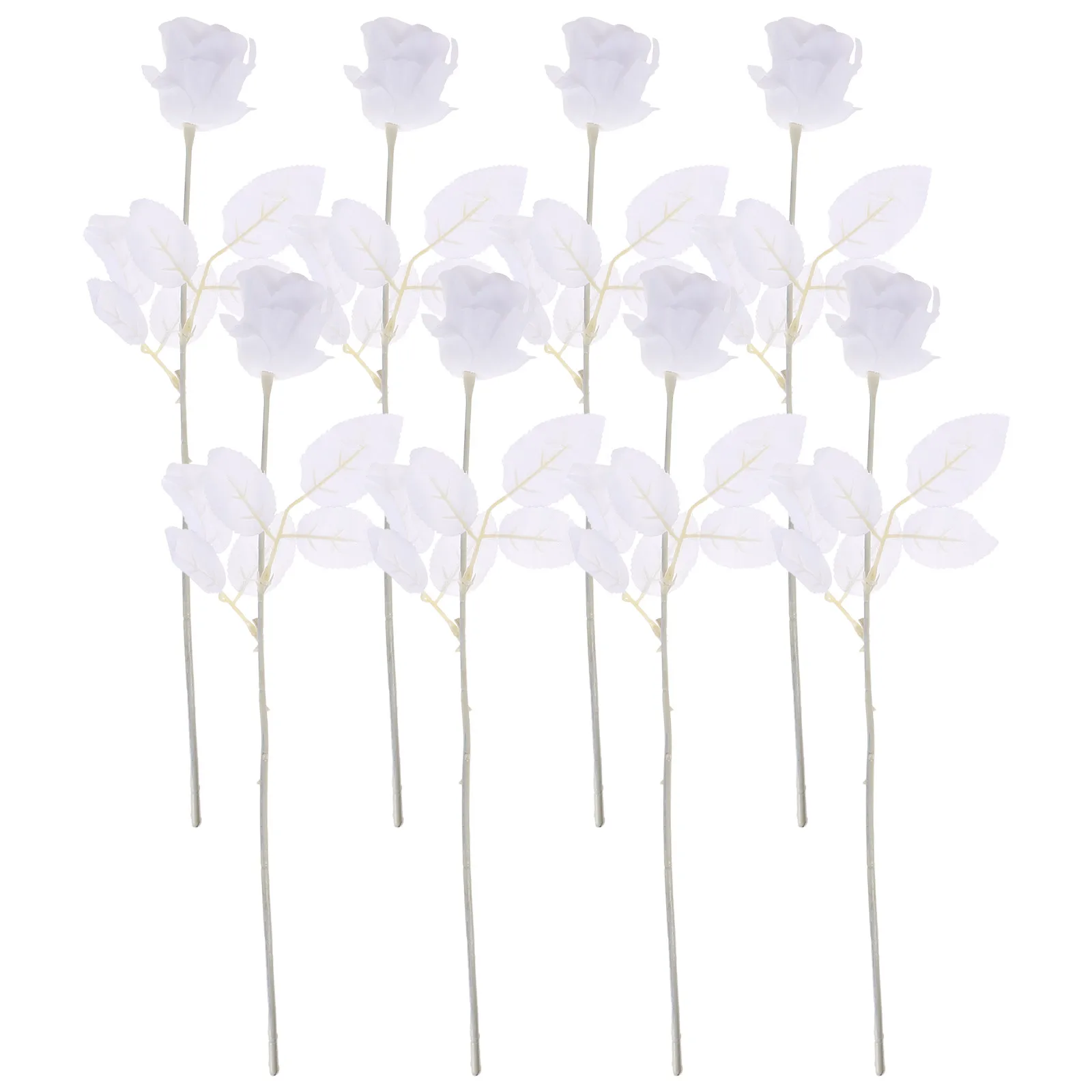 

8 PCS Simulated Rose Decoration Eyeball Roses Halloween with Outdoor Eyeballs Polyester Arrangements Office Flower