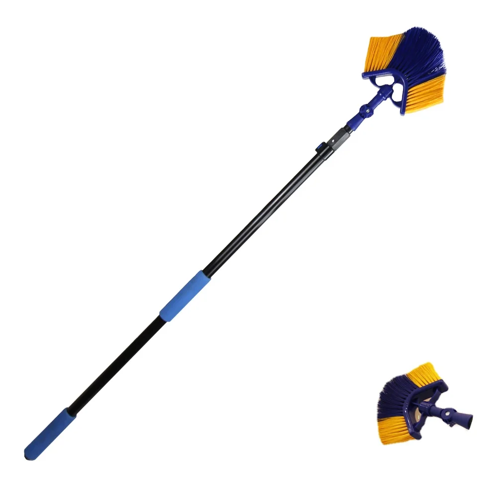 

Extenclean ceiling cleaning tool long handle wall cobweb ceiling brush with telescopic handle