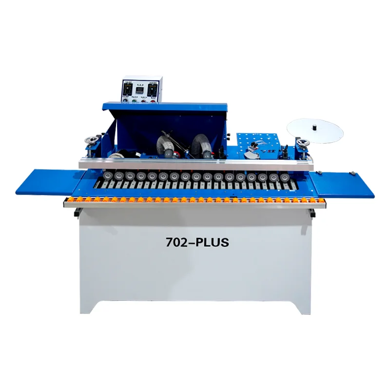 702PLUS Automatic Edge Banding Machine Head/End Cutting Sealing and Repair System with Multi-functional Woodworking Worktable