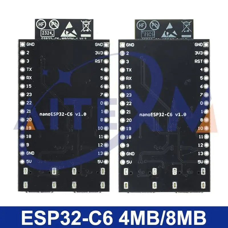 ESP32-C6 ESP32 WiFi + Bluetooth Internet des objets ESP carte de développement carte de base ESP32-C6-DevKit C N4R2 N8R2 N16R2 pour Arduino