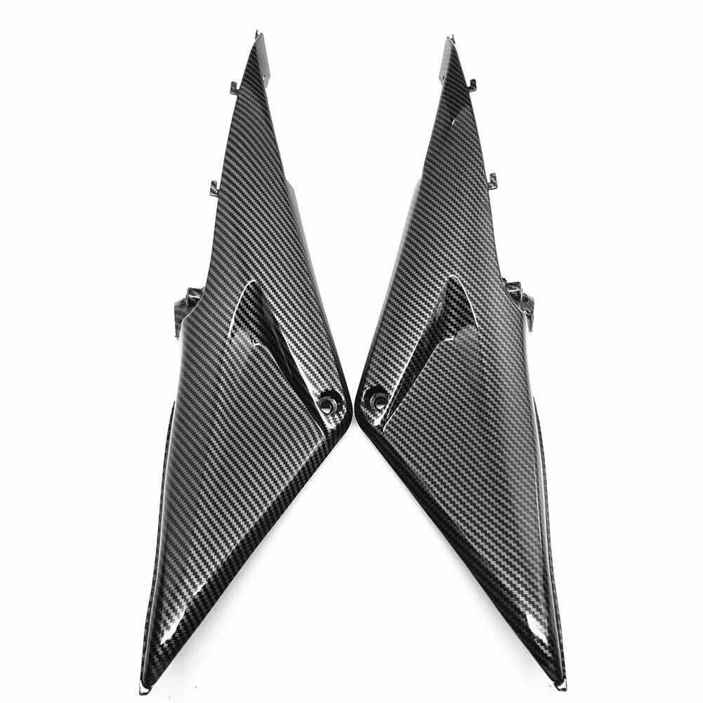 

Useful Gas Tank Side Cover Panel Fairing Trim Accessories Carbon Fiber For HONDA CBR 600RR 2005 2006 Replacement