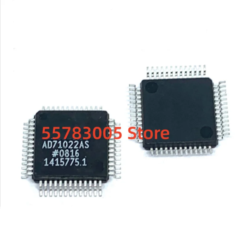 3PCS New AD71022AS QFP52 High speed analog converter chip IC