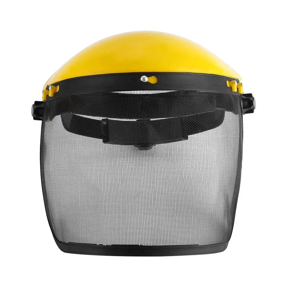 High-Quality  Helmet with Full Face Mesh Visor for Garden Grass Trimming and Forestry