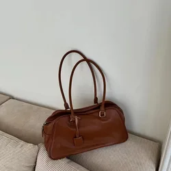 FIRMRANCH Niche Trendy Brand Premium Top Layer Cowhide Temperament Large Capacity Female Single Shoulder Armpit Bag Luxury Purse
