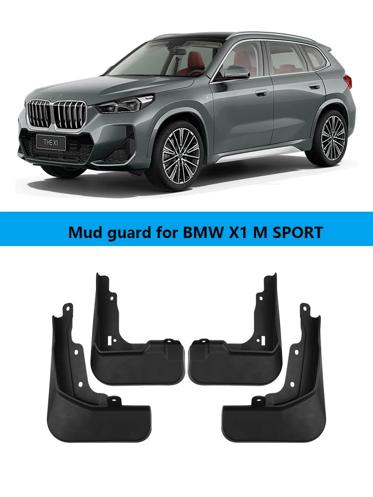 

4 PCS Mudflaps For BMW X1 M Sport 2023 Splash Guards Mud Flaps Front Rear Mudguards Fender