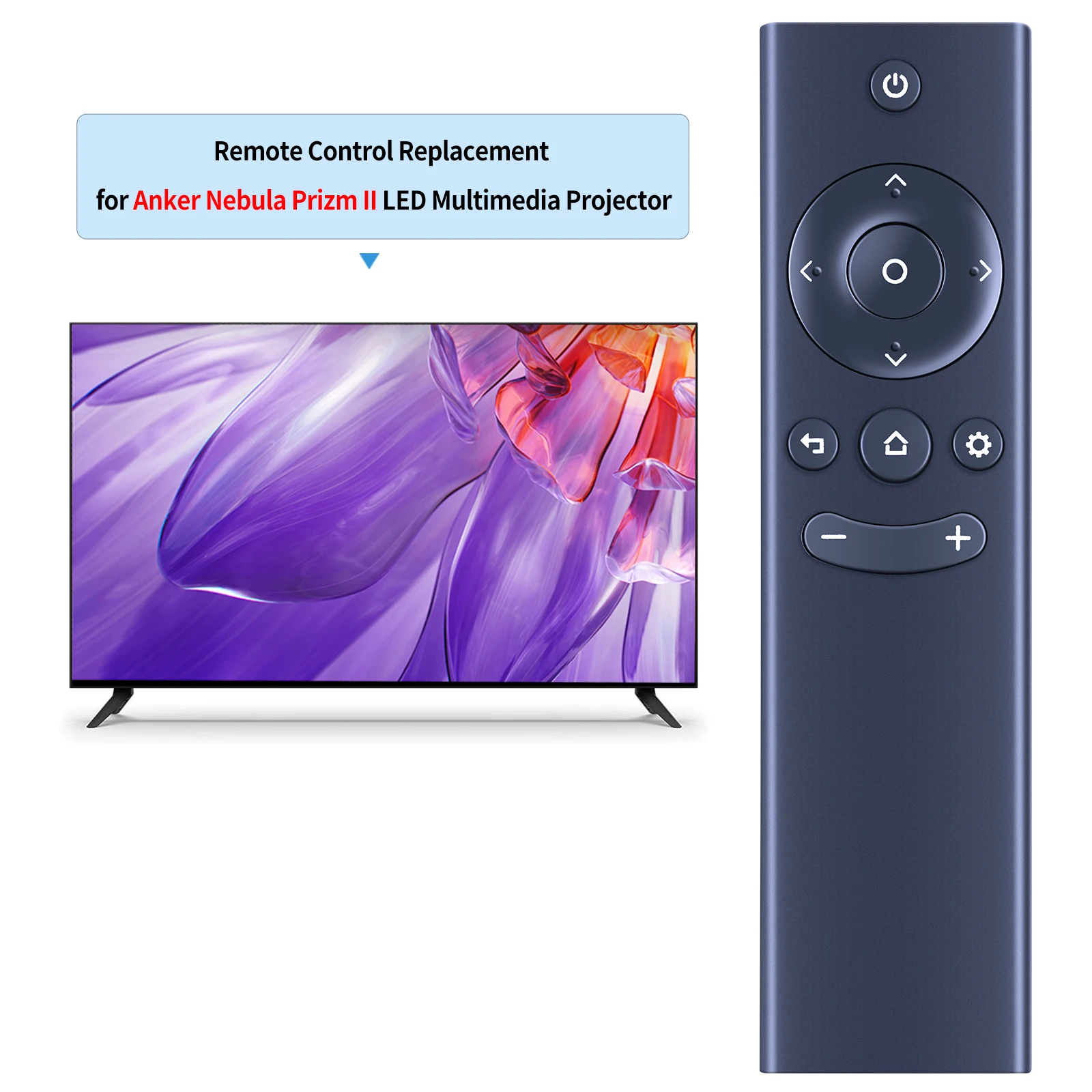 Remote control for ANKER Nebula Prizm II projector