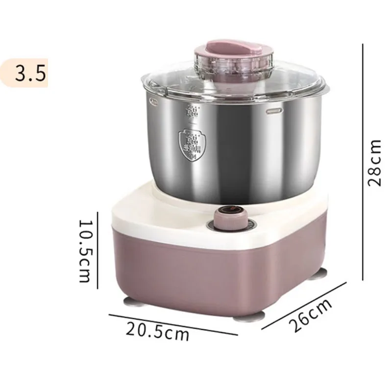 

5L 7L Electric Dough Mixer Kneading Machine Automatic Flour Fermenting Stainless Steel Food Mixer