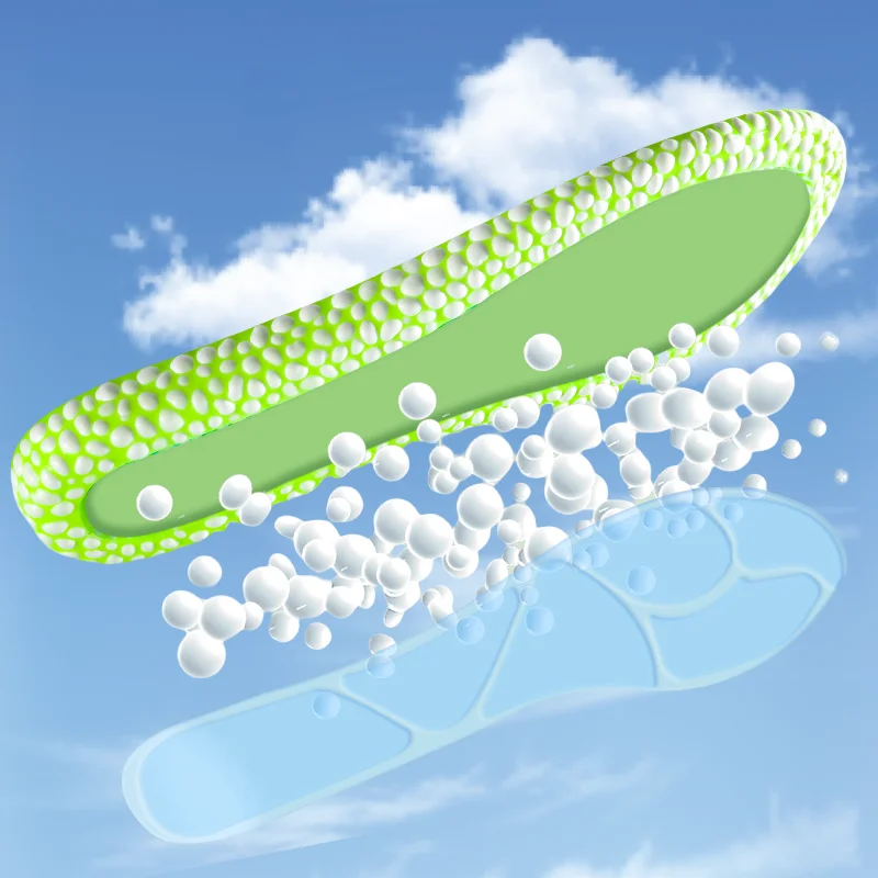 2 คู่เบาะลม TPU อัพเกรดกีฬาแผ่นดูดซับแรงกระแทกแผ่นรองรองเท้าผ้าใบวิ่งยืดหยุ่นสูง