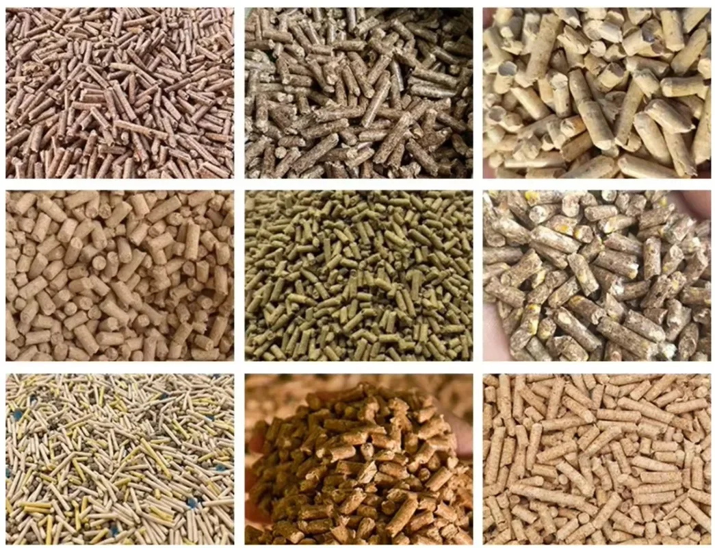 800-1500kg/hour Organic Fertilizer Equipment Feed Pellet Machine with Motor Multifunctional for Small Farms