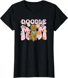 Cute Goldendoodle Doodle Dog Mom Design Women T-Shirt