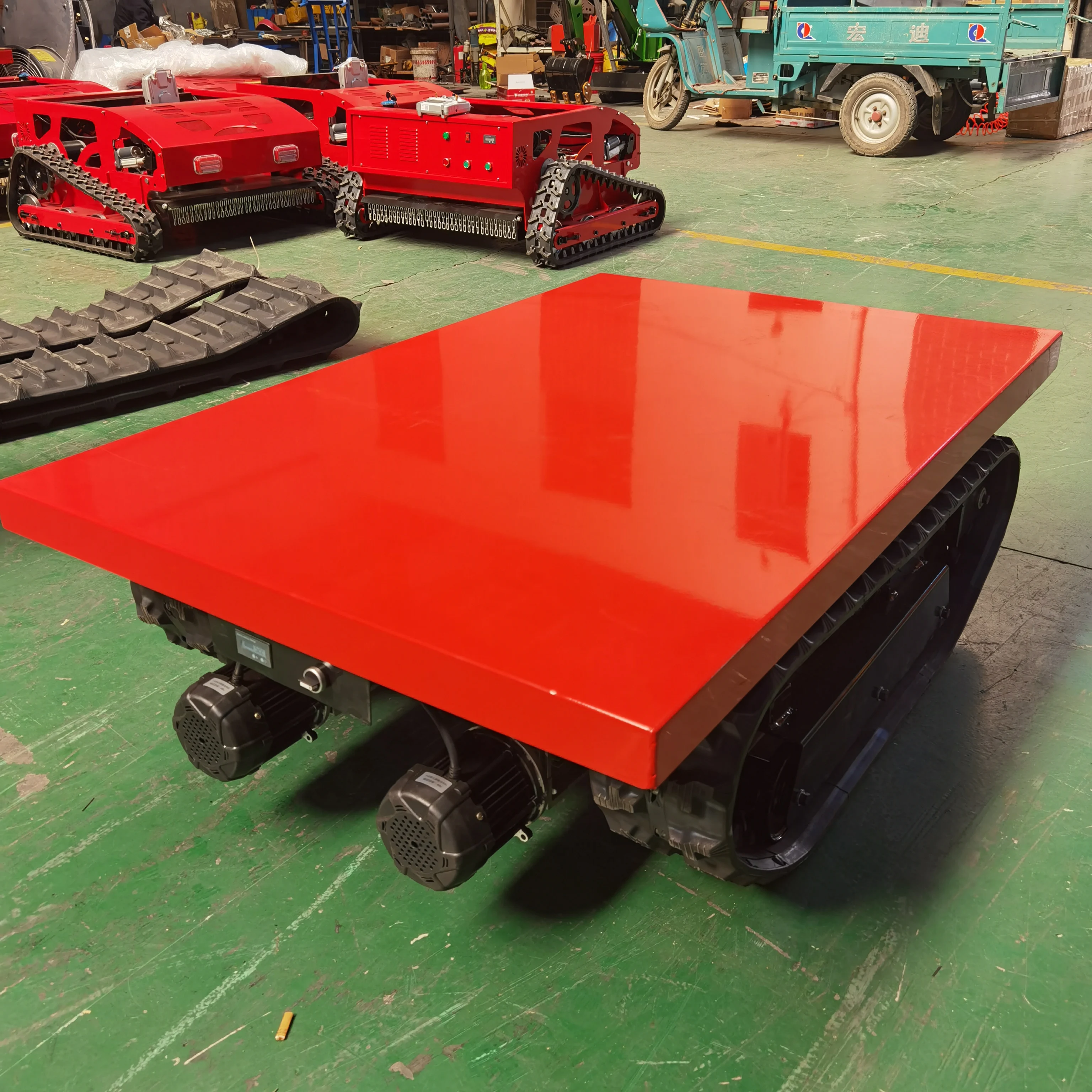 Universal Modified RC Tracked Chassis, Multifunctional Undercarriage Replacement Parts for Construction Excavator Machinery view 5