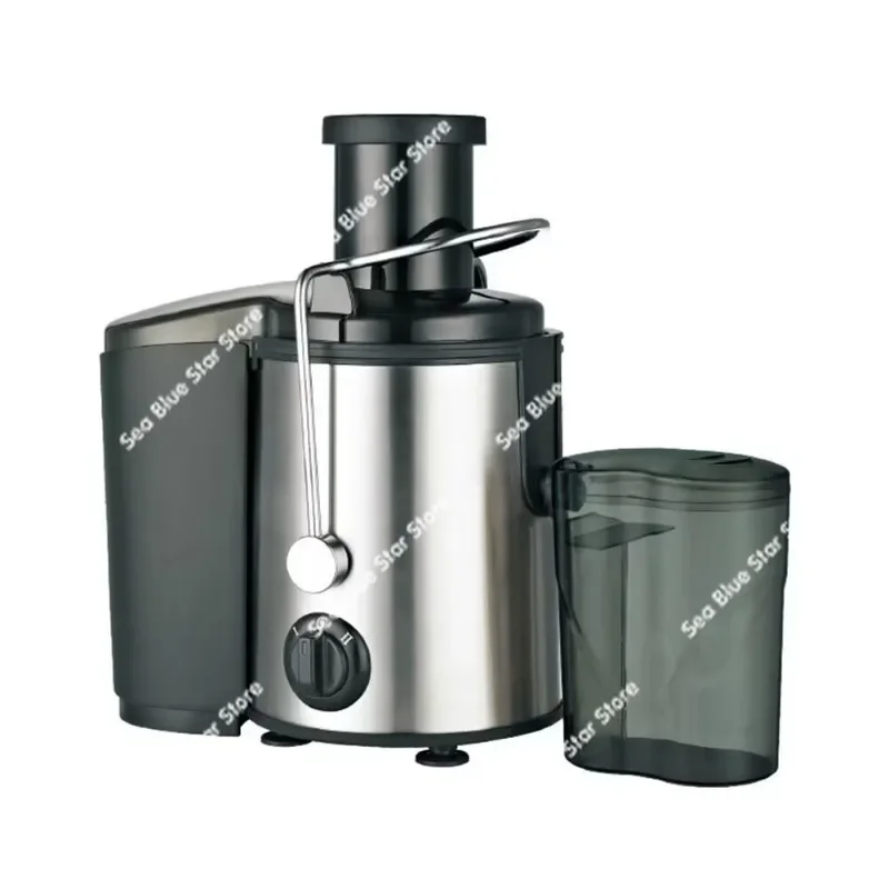 Small silver juicer Mini stainless steel multi-functional slag juice separation Silver household juice machine