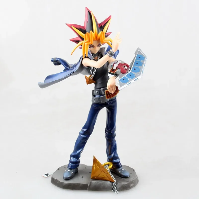 

20cm Anime Yu-gi-oh! Figure Yugioh Model Dolls Figurine Manga Yugi Muto Pharaoh Atum Action Figure Collectible Children Toy Gift