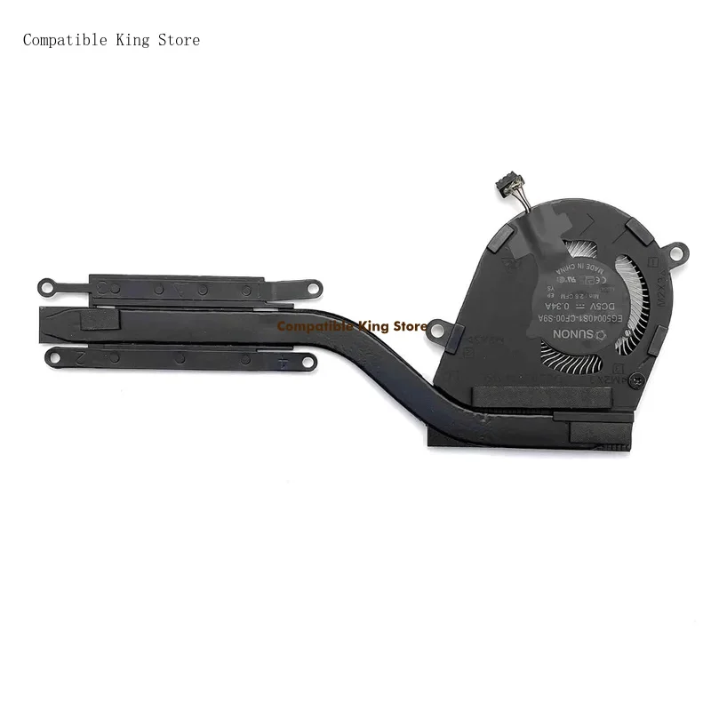 X CPU Cooling Fan with Heatsink for Dell Latitude 7300 E7300 (Intel 8th Gen) P/N: EG50040S1-CF00-S9A AT2EQ001SSL CN-0866D6
