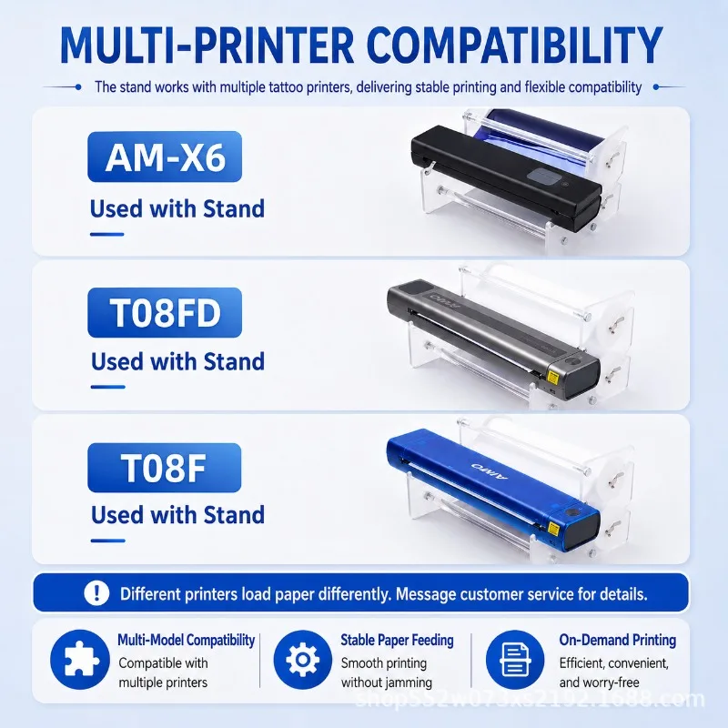 30m/Roll Professional Tattoo Stencil Thermal Transfer Roll Paper Stable Feeding Stand Smooth Printing Long Design Printing