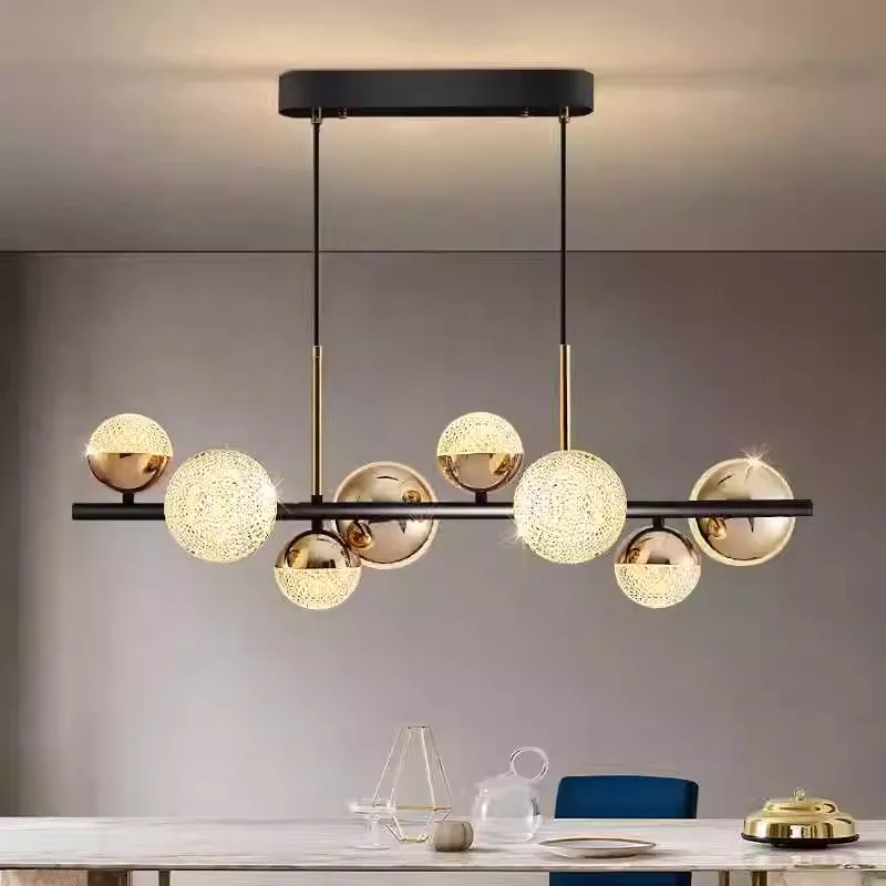 

Nordic Home Decor Dining Room Pendant Lamp Lights Indoor Lighting Stair Lamp Hanging Light Chandelier Lamps For Living Room