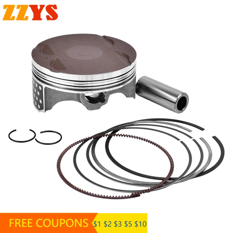 76mm Motorcycle Engine Cylinder Piston Rings For Yamaha Scooter EVOLIS 300 ABS 2017 XMAX CZD300LGY 2020 CZD300 CZD300L CZD 300