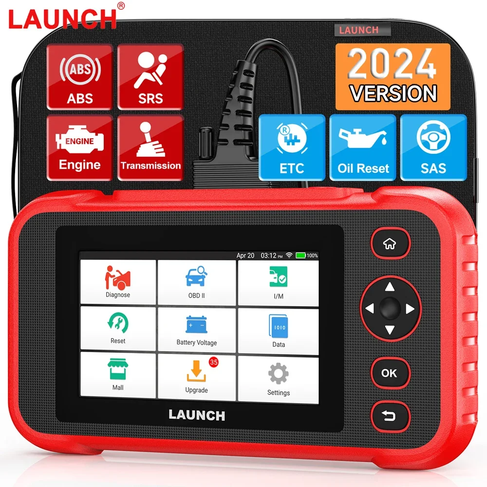 

LAUNCH X431 CRP123I OBD2 сканер SAS и т. д. сброс масла, профессиональный считыватель кода двигателя ABS SRS