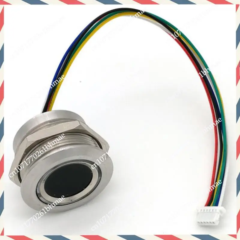

-A21Z R503 Круглый круглый двухцветный кольцевой индикатор Светодиодное управление DC3.3V MX1.0-6Pin Емкостный модуль отпечатков пальцев Сенсорный сканер