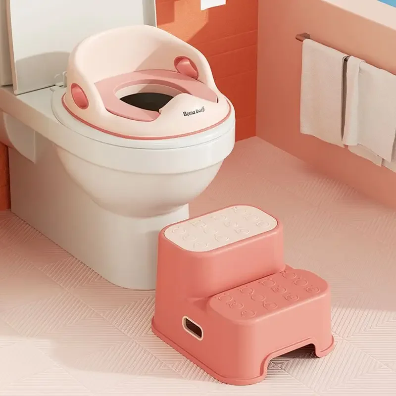 Toddler Potty Seat Lid Step Stool Home Use Boys Girls Toilet Height Increasing Stool Toilet Training Stool Toilet Step Stool