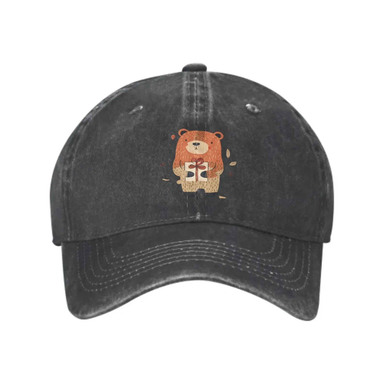 urso-dos-desenhos-animados-logotipo-bone-de-beisebol-adulto-denim-chapeu-algodao-moda-bones-verao-viagem-ao-ar-livre-casquette-pesca-diaria-chapeus-de-sol