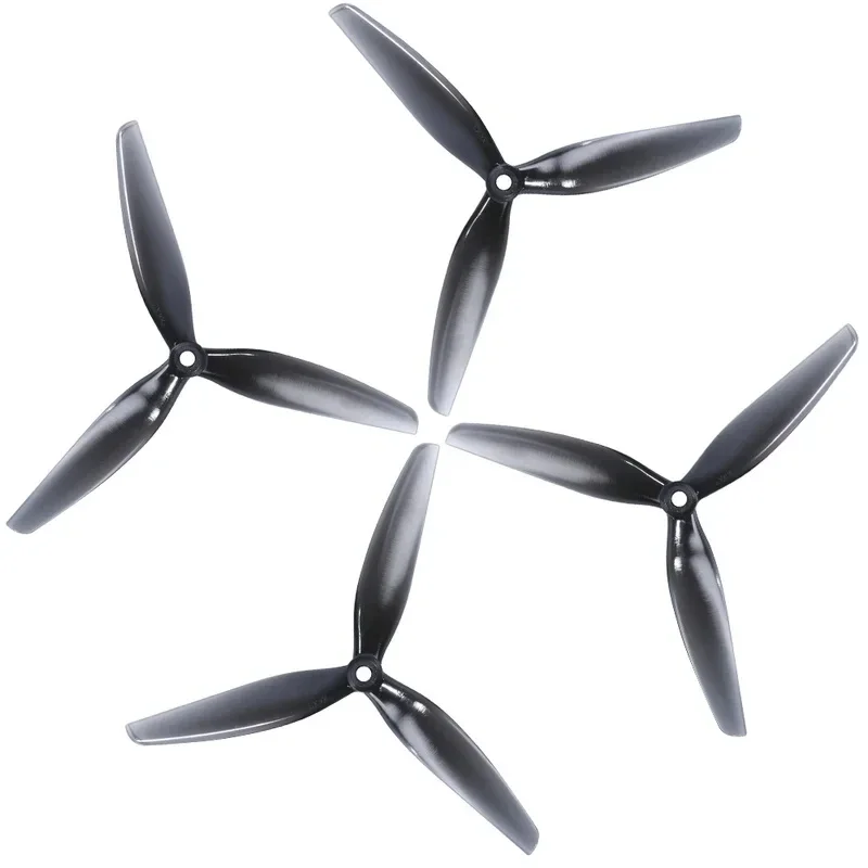 2 Paar Hqprop Hq 7X4X3 7040 Propeller 7*4 3-Blade Prop Cw & Ccw Voor Rc Fpv Freestyle 7Inch Lange Afstand Drones Diy Onderdelen