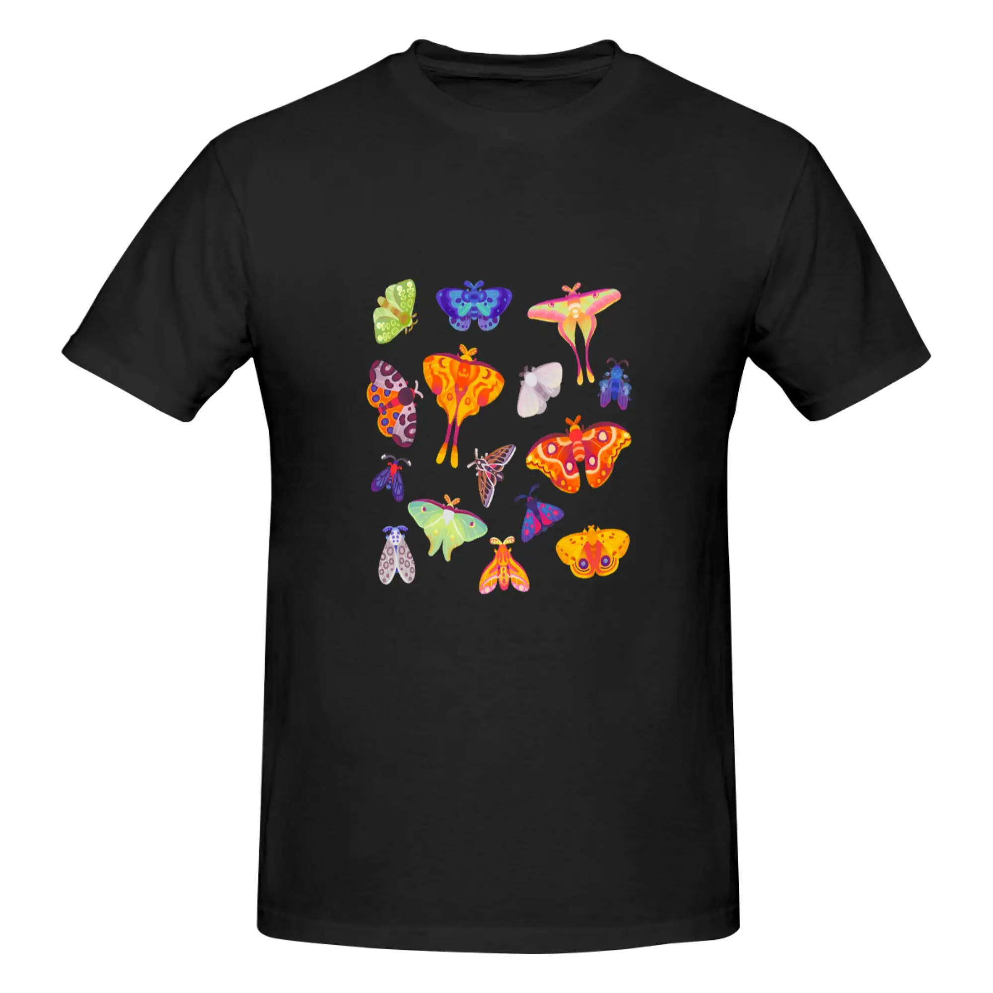 Funny Moth  Men's Printed T-Shirt Unisex T shirtShirt