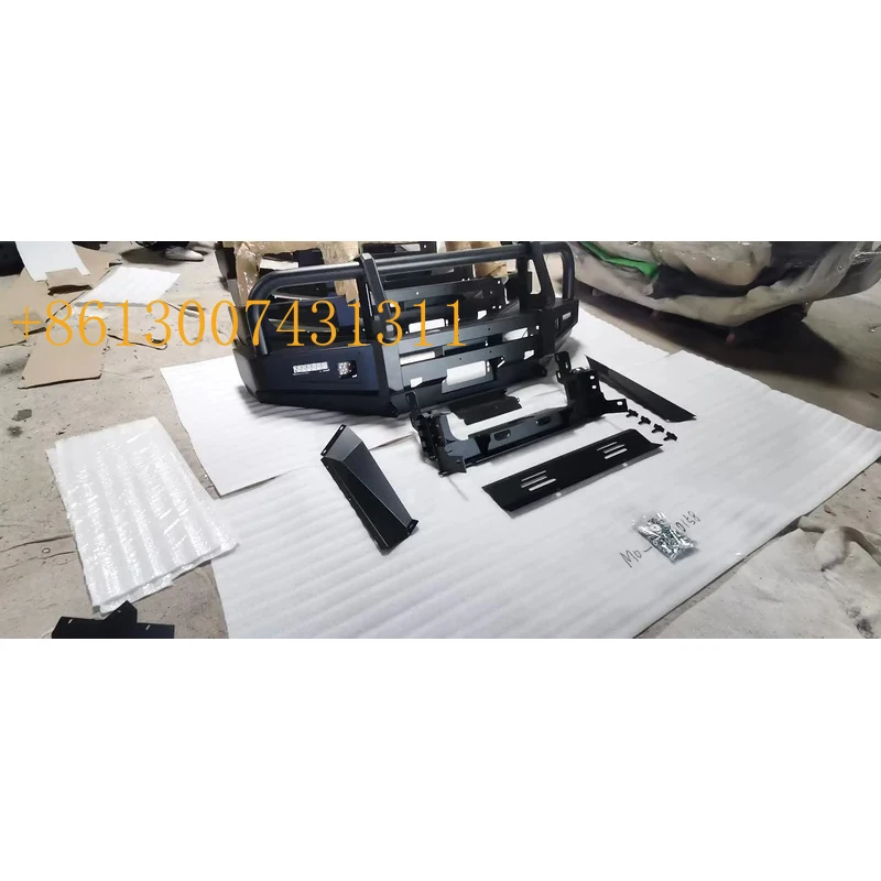 

FactoryHigh Quality Car Accessories Bumper Steel Front Bumper Steel Bumper Bull Bar Bullbar Black Hilux Vigo 05