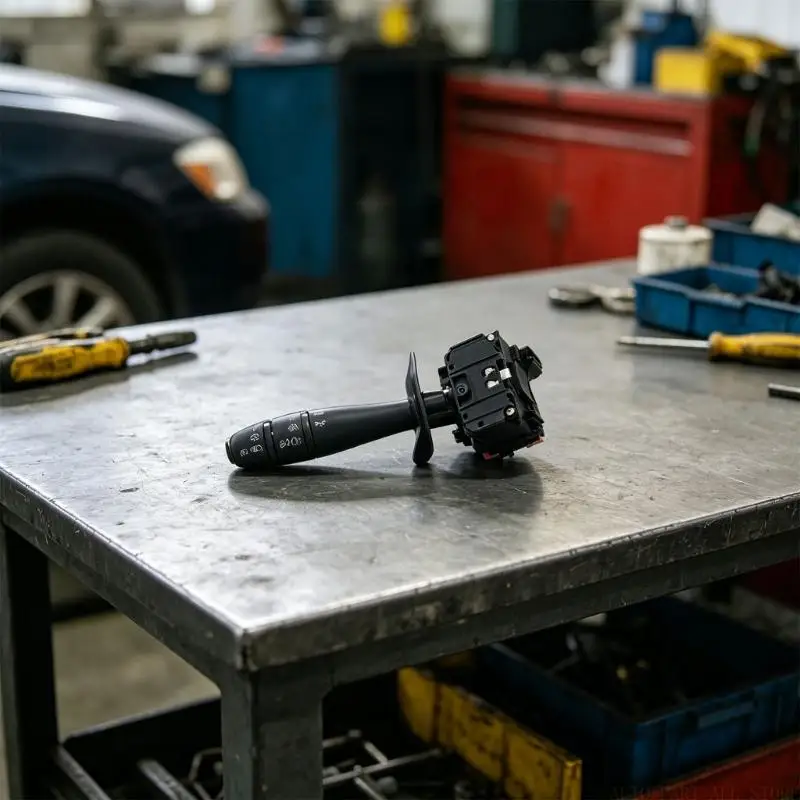 J0MA Combination Stalk Assembly for Vehicle Lighting Repair, 6001551361 Headlight and Horn Control with ABS Housing for Routine
