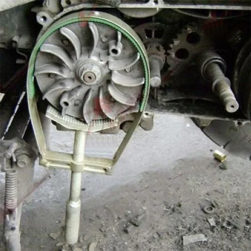 Schwungrad Riemenscheibe Halter Motorrad Fahrrad Kupplung Schwungrad Riemenscheibe Rotor Spanner Kettenrad Halter Werkzeug Kupplung Entfernung Werkzeug llave polea