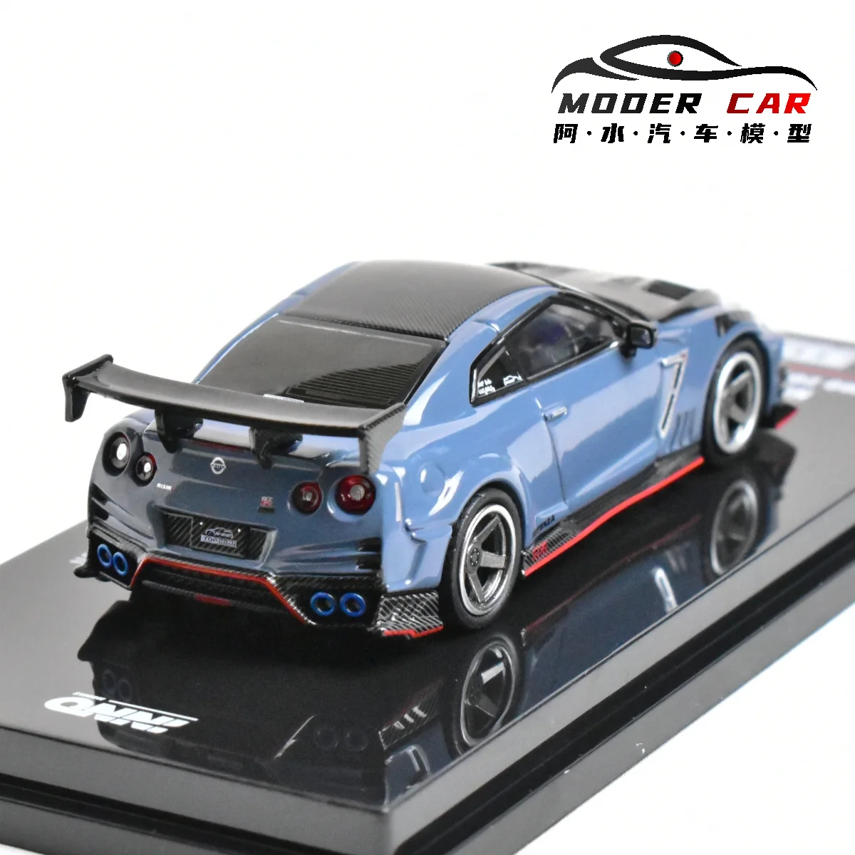 INNO 1:64 GTR R35 NISMO Hong Kong Limited Diecast Model Car