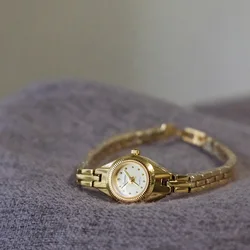Womens Small Watches for Girls Quartz Watch Bracelet Style Stainless Steel Orologio Mujer Reloj Wristwatch Diamond Wrist Clock
