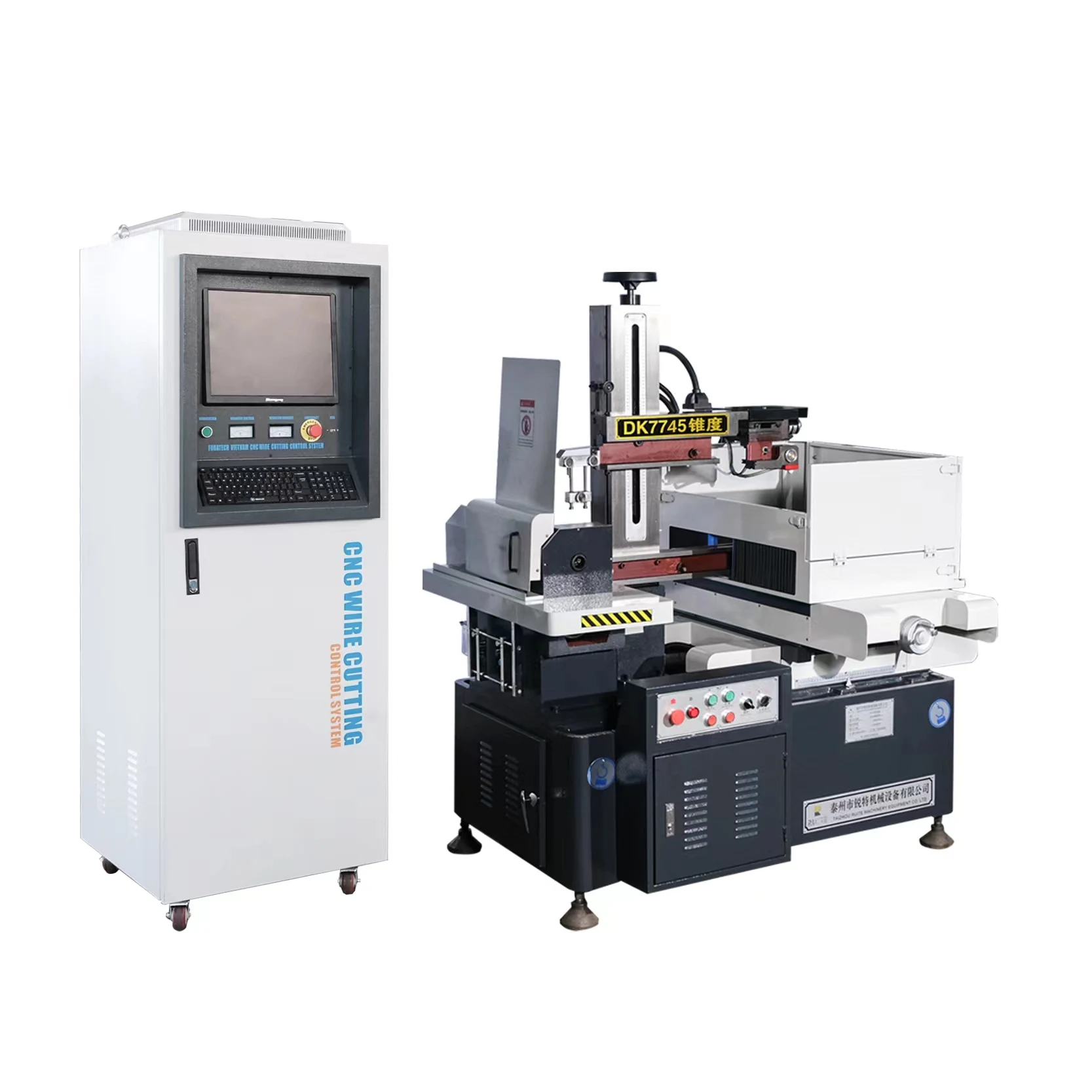 dk77 Thickened casting EDM CNC wire cut machine DK7745 in stock