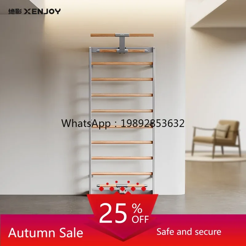 

LYY Home Multi-Functional Rib Rack Wall-Mounted Pull-Up Strength Training Equipment