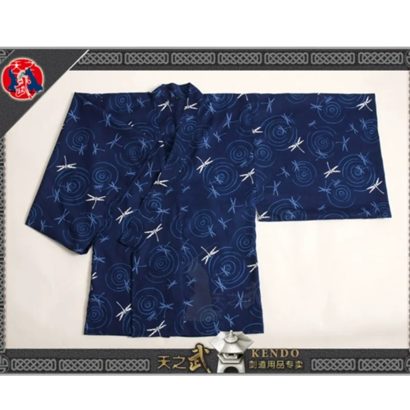 Japan Samurai Costume Kendo Aikido Hapkido Uniform Martial Arts Sportswear Hakama Keikogi Kimono Samurai Jacket Pants Cos