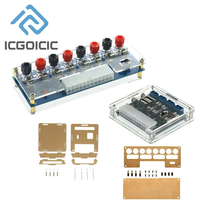 XH-M229 Desktop PC Chassis Power ATX Transfer to Adapter Board Power Supply Circuit Outlet Module 24Pin Output Terminal 24 pins