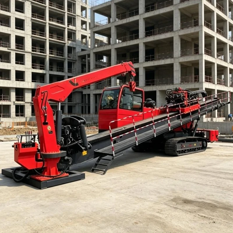 All-Terrain 18T 22T Directional Drill Rig for Trenchless Installation of Gas Pipes and Communication Conduits in Cities
