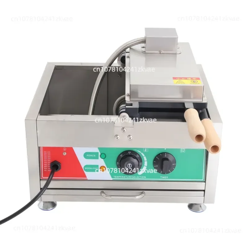 Commercial 36-Hole Electric Waffle Machine Stainless Steel Date Cake Roaster for Coffee Shop Dessert Shop Snack Bar