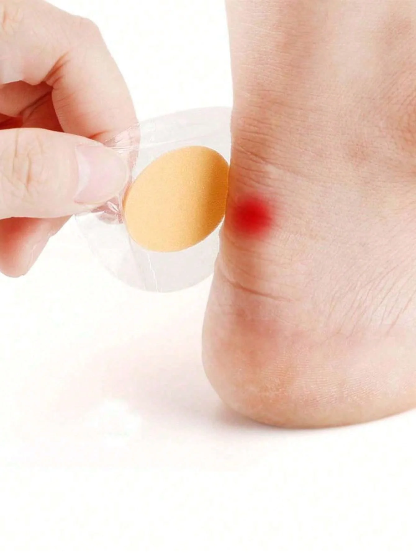 20pcs Gel Grip Heel Protector Adhesive Foot Patches Blister Pads Heel Liner Shoes Stickers Pain Relief Plaster Foot Care Cushion image 2
