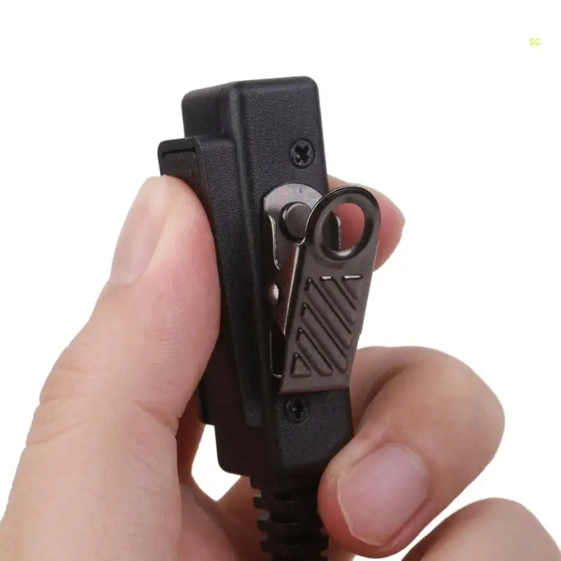 Headset with Finger PTT Microphone for Sepura Radio SC21 STP8000 STP8030 Dropship