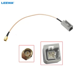 LEEWA Car Auto Aerial Antenna Adapter GT5 (Male) Plug To SMA (Male) Plug Cable For GSM/GPS/DAB/Radio #CA4389