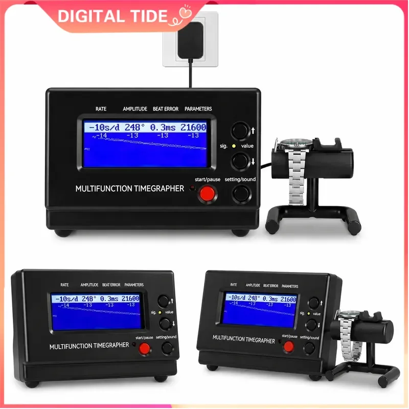Watch Movement Tester Timegrapher Essential Watch Repair Tool for Watchmaker Wristwatch Tools Parts 1000 1900