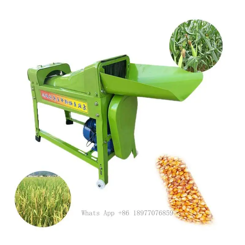 4 Roller Husk Peeler Heavy Duty Diesel Solar Maize Sheller